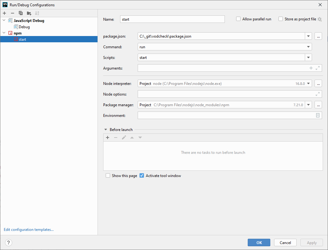 webstorm react debug